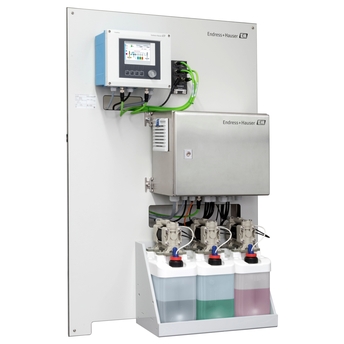 Liquiline Control CDC90 is een automatisch reinigings- en kalibratiesysteem voor pH- en ORP-sensoren.