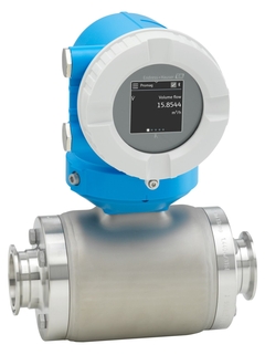 Afbeelding van elektromagnetische flowmeter Proline Promag H 10 voor standaard hygiënische toepassingen