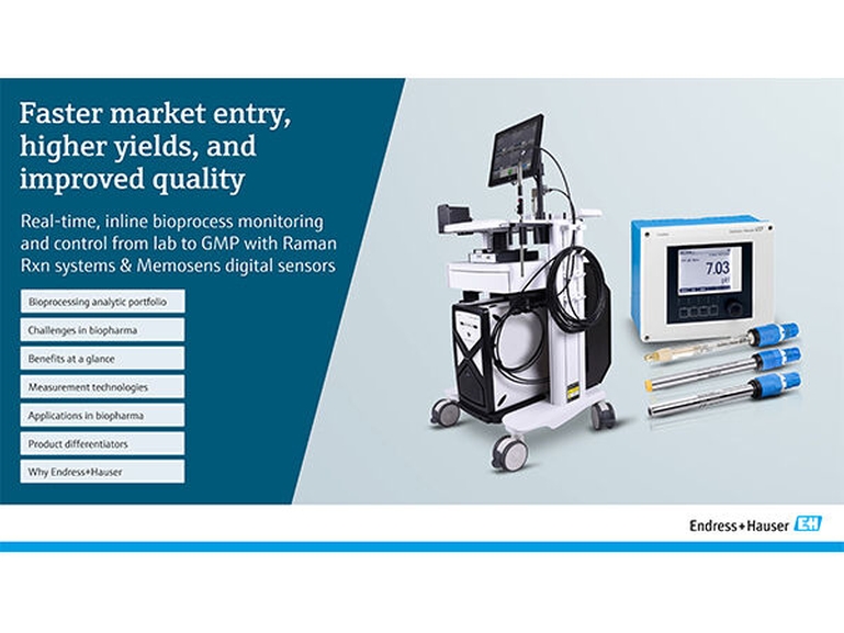 eBook thumbnail image of Endress+Hauser's Life Science inline measurement bioprocessing portfolio